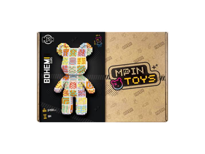 MPIN - Ours à construire Esprit Bohème 32 cm