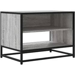 Helloshop26 - Industrie-TV-Schrank mit großem Stauraum 61 x 40 x 46 cm zeitgenössischer Stil aus grauem Holzwerkstoff