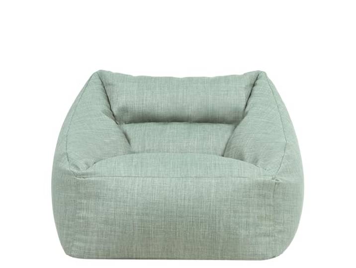 Icon Natalia Outdoor Sitzsack Sessel für Erwachsene mit Füllung, Grün In Deutschland Hergestellt, Sitzsack Erwachsene, Stoff für Drinnen und Draußen, Riesen Sitzsack für Garten und Terrasse