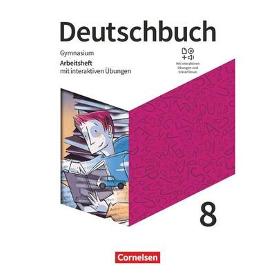 Deutschbuch Gymnasium - 2021 - 8. Klasse - Arbeitsheft mit interaktiven Übungen online, Taschenbuch von , Cornelsen Verlag, 978-3-06-205243-9