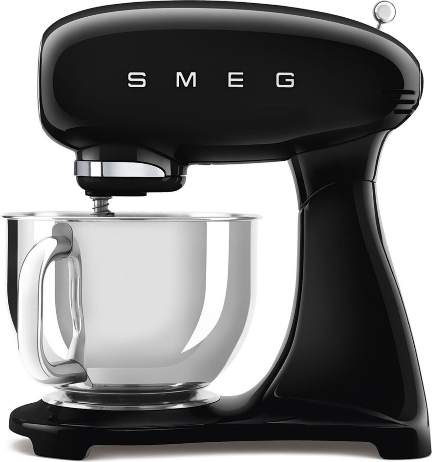 SMEG Küchenmaschine 50s Style Full Color Black SMF05BLEU