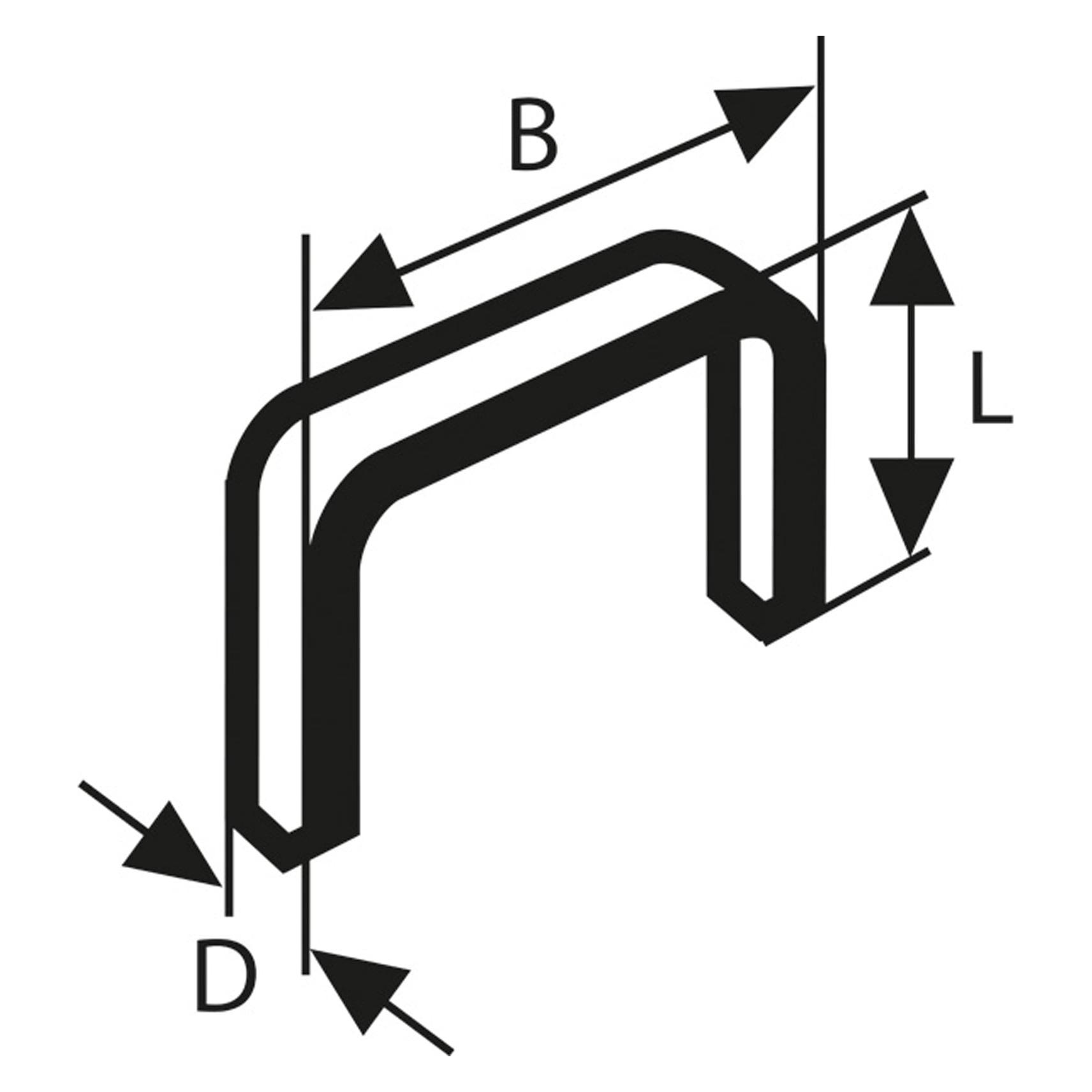 Bosch Zubehör Klammer Typ 54 (2609255842)