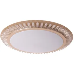 Deckenleuchte Wohnzimmerleuchte CCT Fernbedienung goldfarben Dimmer LED D 48 cm