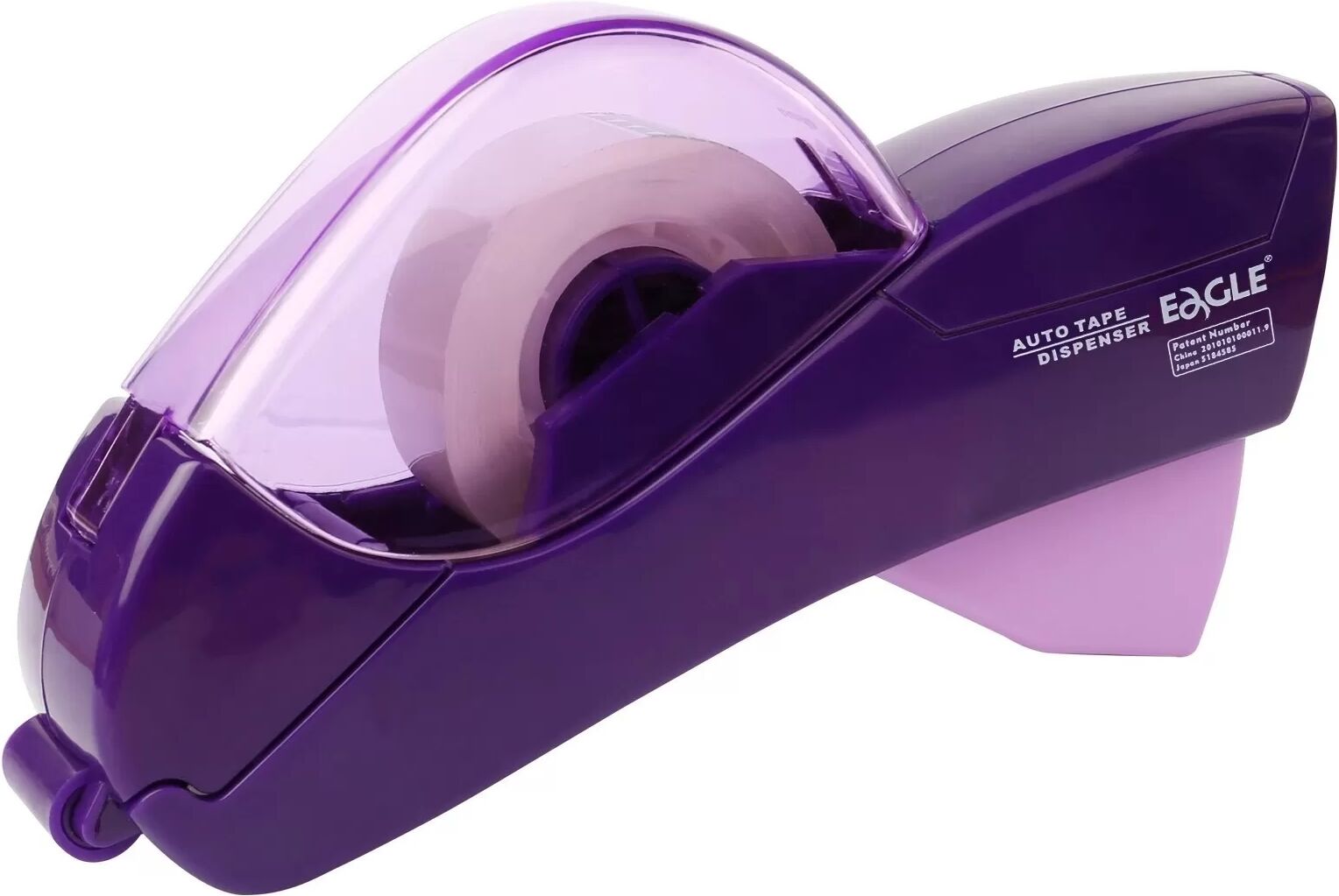 INF Tragbarer intelligenter Abroller – Handliches Klebebandgerät für Büro & Verpackung Violett