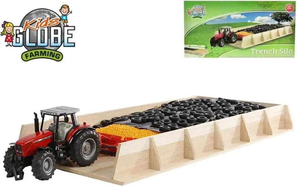 Kids Globe transportcontainer en siloplatform schaal 1:24