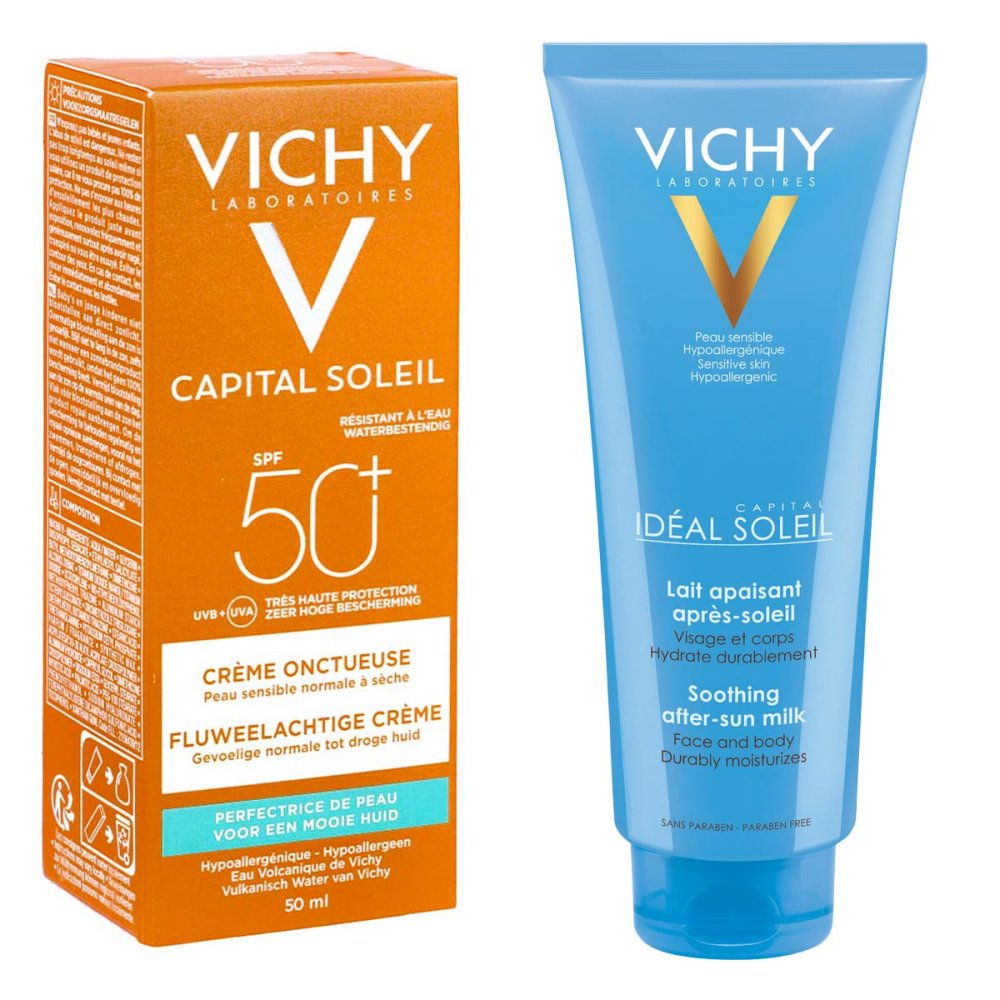 L'Oreal Deutschland GmbH Geschäftsbereich VICHY Vichy Capital Soleil Gesicht 50+ + Capital Soleil Milch 08102913