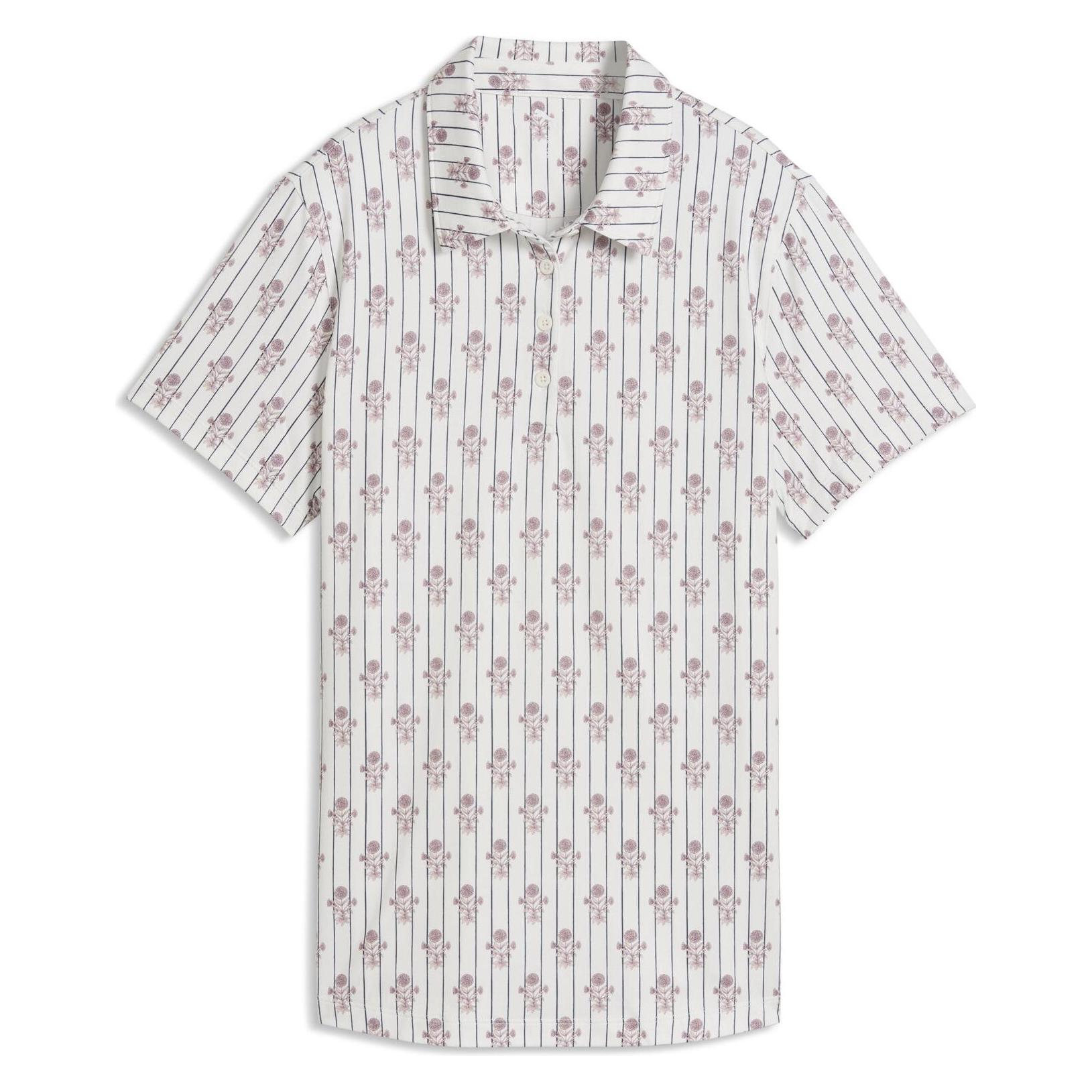 Puma W Poppy SS Polo (M) (637751)