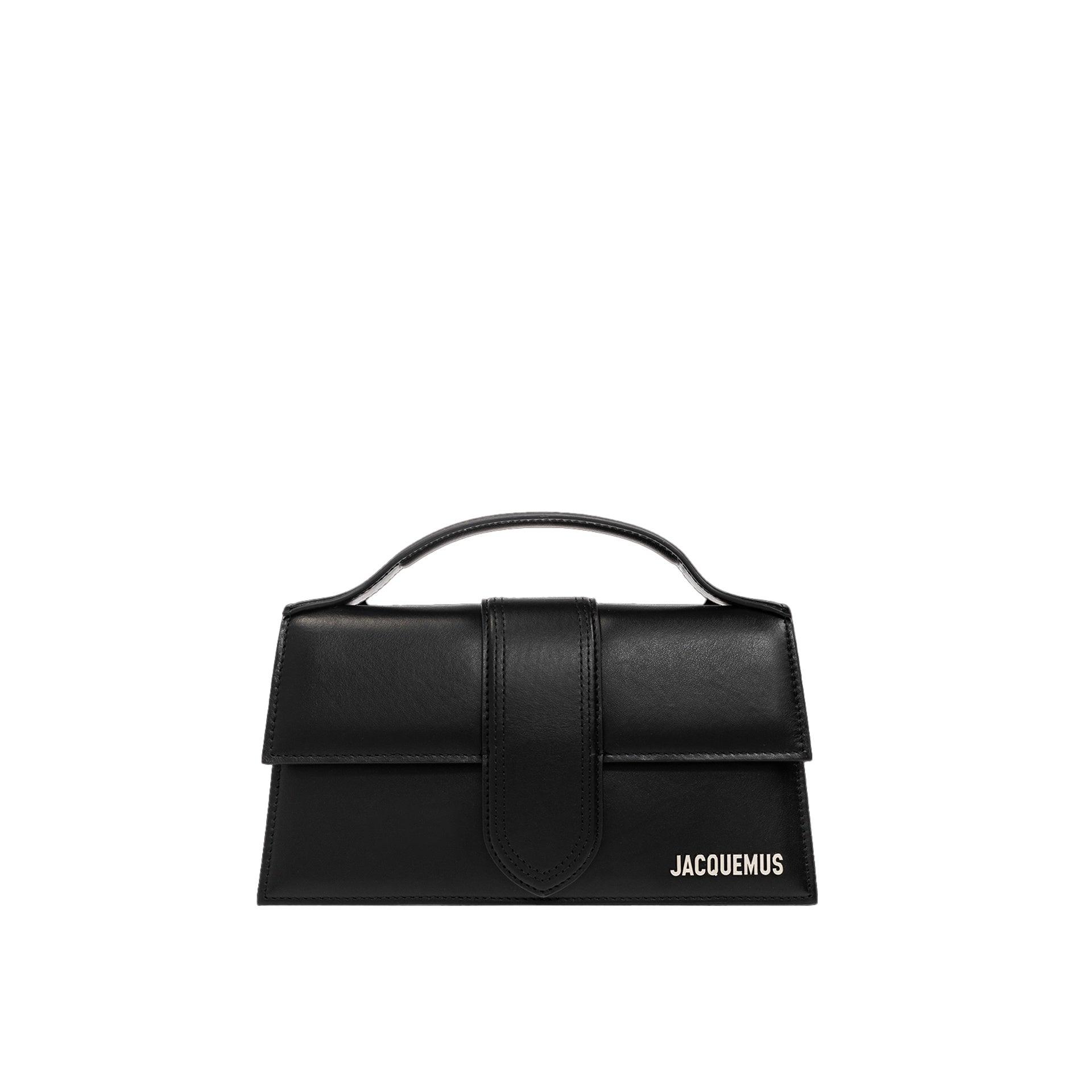 Jacquemus Le Grand Bambino Schultertasche Silber Logo