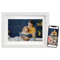 Braun Phototechnik DigiFrame 10W WiFi Digitaler WiFi-Bilderrahmen 25.7 cm 10.1 Zoll EEK: C (A - G) 1280 x 800 Pixel 32 GB Weiß 21267