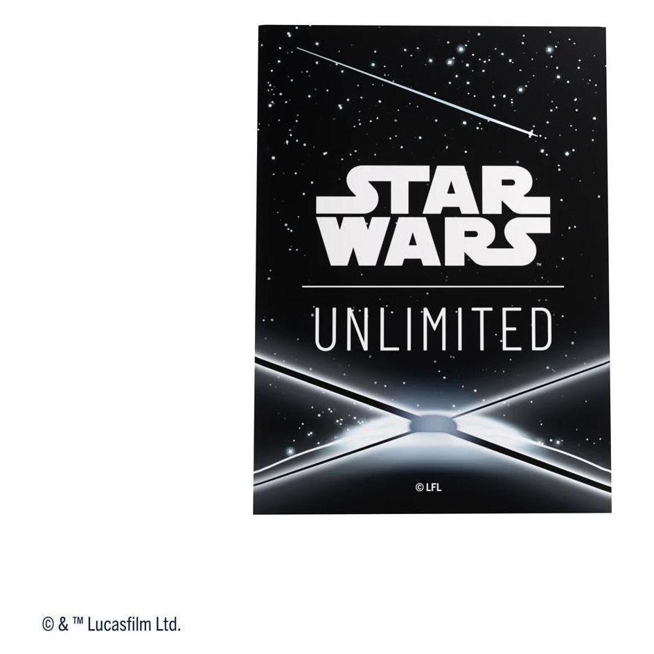 Gamegenic Star Wars Unlimited Premium Art Sleeves - Card Back Black (Einzelartikel) (414852)