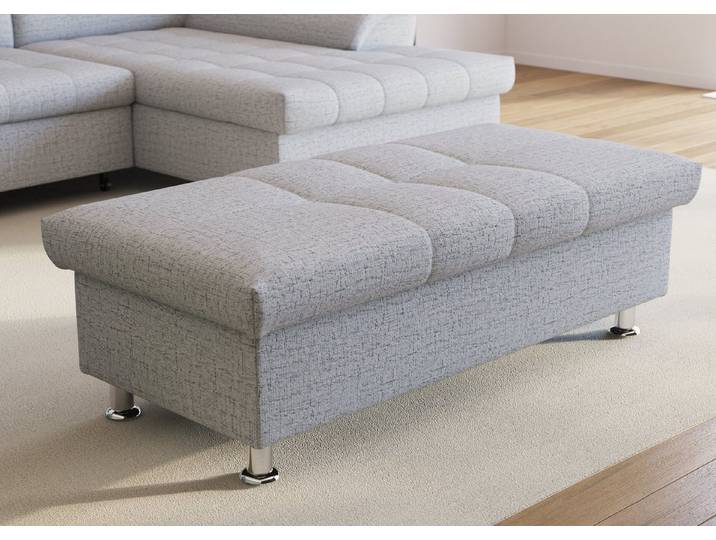DOMO collection Hocker FRANZI, elegant, komfortabel, inklusive Stauraum
