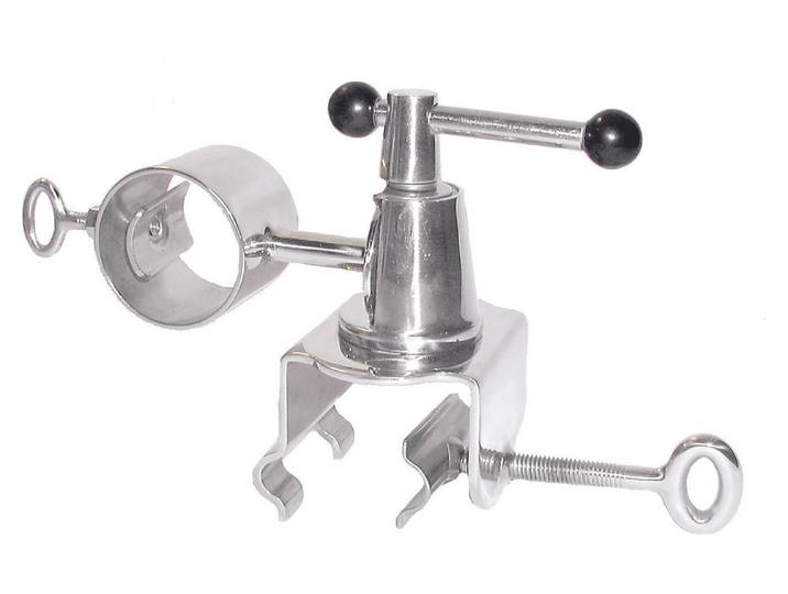Meister + Co Gelenkhalterung Inox für Rohr