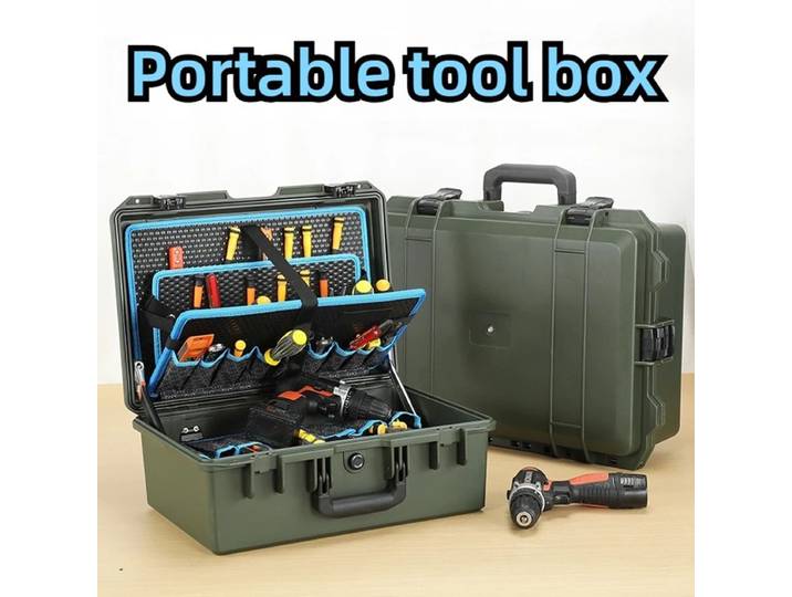 Mallette à outils électronique portable pour travailleurs, boîte d'évaluation professionnelle, étuis de rangement polyvalents, accessoires d'outils