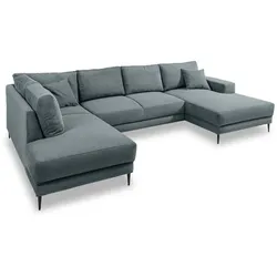 filippo Wohnlandschaft Ortello Cord Grau