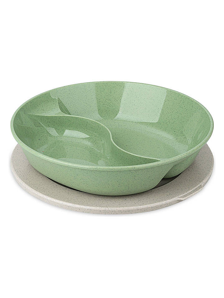 koziol Menüteller in Grün - Ø 25 cm - onesize