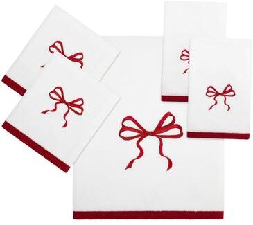 Avanti Linens Avanti Christmas Bows 5-Piece Towel Set (B2H2T)