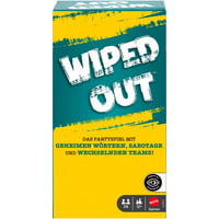 Wiped Out Partyspiel mit Brille und Hinweisen