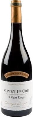 """Domaine des Moirots""" """Domaine des Moirots Givry A Vigne Rouge Premier Cru 2022 Red Wine - France"""