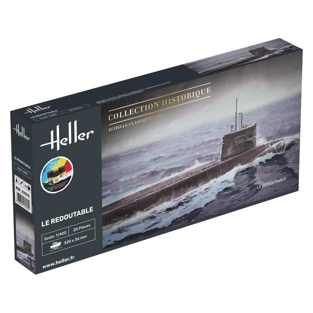 Heller STARTER KIT U-Boot S/M Redoutable (57075)
