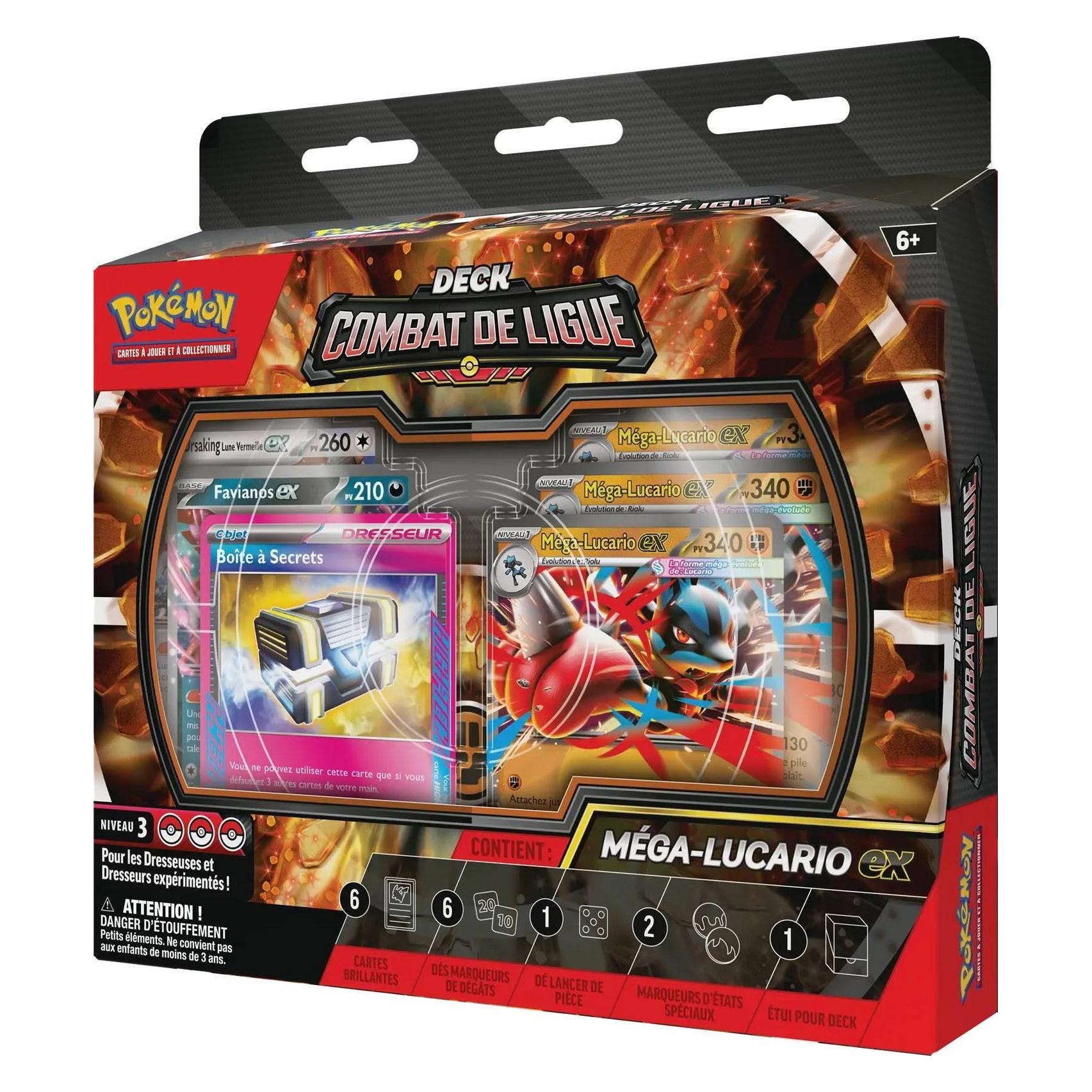 Pokémon Mega Lucario ex League Battle Deck (Französisch, Box Set & Collection) (0196214135086)