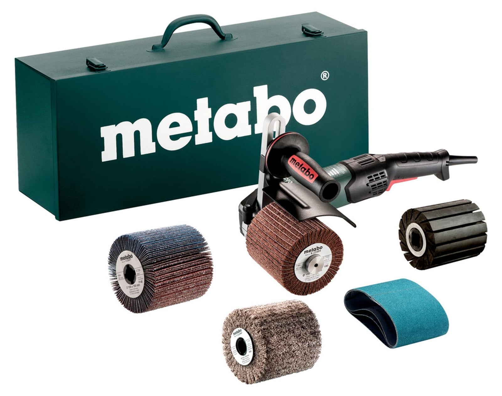 Metabo SE 17-200 RT Rechte slijpmachine, Borstelloos, Zwart/Groen/Rood, 3000 omw/min