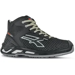 Sicherheitshochschuhe S3 "JACOB" RED 360 - 38 - schwarz