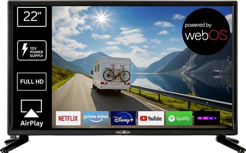Reflexion LED22iBT LCD-TV 55 cm 22 Zoll EEK E (A - G) DVB-T2, DVB-C, DVB-S2, Full HD, Smart TV, WLAN, CI+ Schwarz