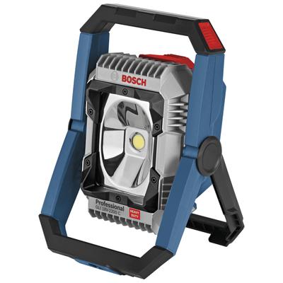 Baustrahler BOSCH PROFESSIONAL "»GLI 18V-2200 C« aus dem 18V-Sortiment", blau (blau, schwarz, silber), B:196cm H:178cm L:332cm, Leuchten, vielseitig, robust mit 2.200 Lumen, ohne Akku ohne Ladegerät