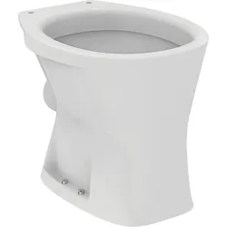 Ideal Standard Eurovit Standflachspül-WC, glasierter Spülrand, Weiß, V320101