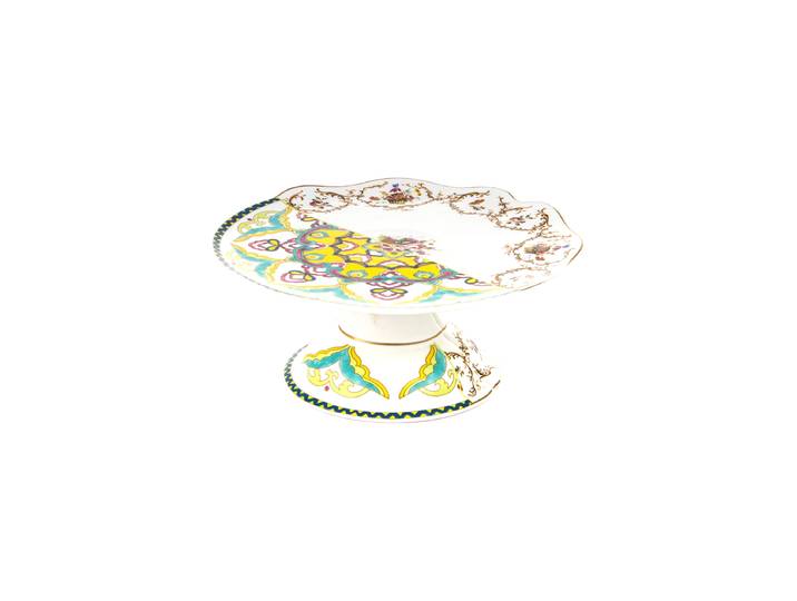 Design Tortenplatte „Hybrid Leandra“ aus Porzellan Multicolor Seletti