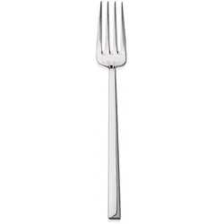 Karaca Flame Edelstahl-Dessertgabel, 18 cm, Platin