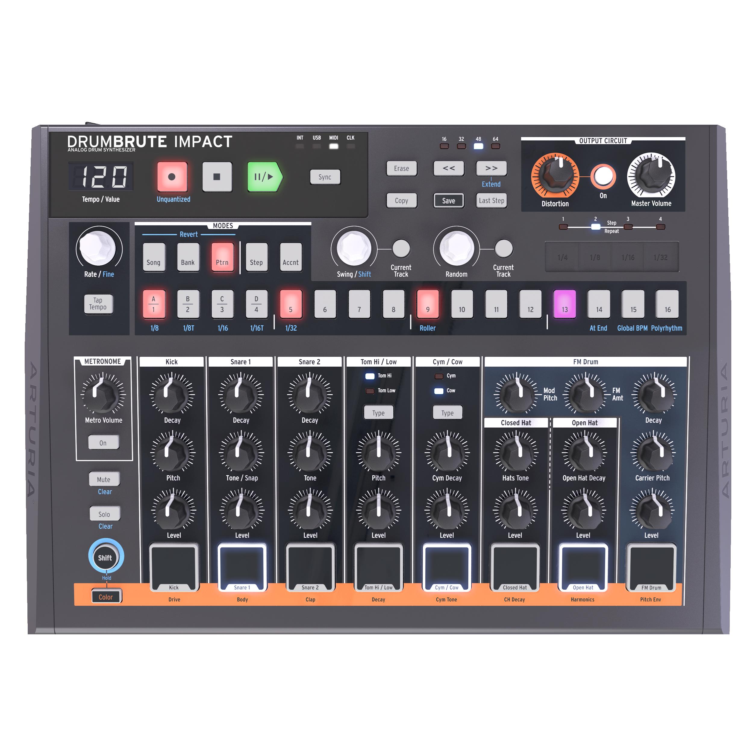 Arturia DrumBrute Impact (DRUMBRUTE IMPACT)