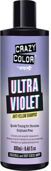 CRAZY Color Ultraviolet No Yellow Shampoo 250 ml