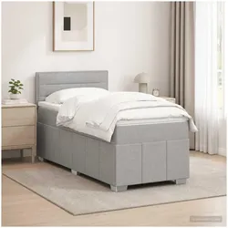 vidaXL, Boxspringbett, Moderner Boxspring (90 x 200 cm)
