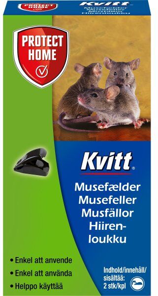 Kvitt Snap Musefælde, 2 Stk.