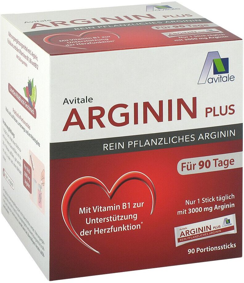 Arginin Plus Vitamin B1+b6+b12+folsäure Sticks 90X5.9g