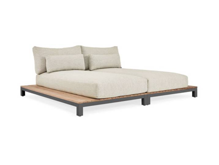 Suns Evora Daybed Teak/Quick dry foarm