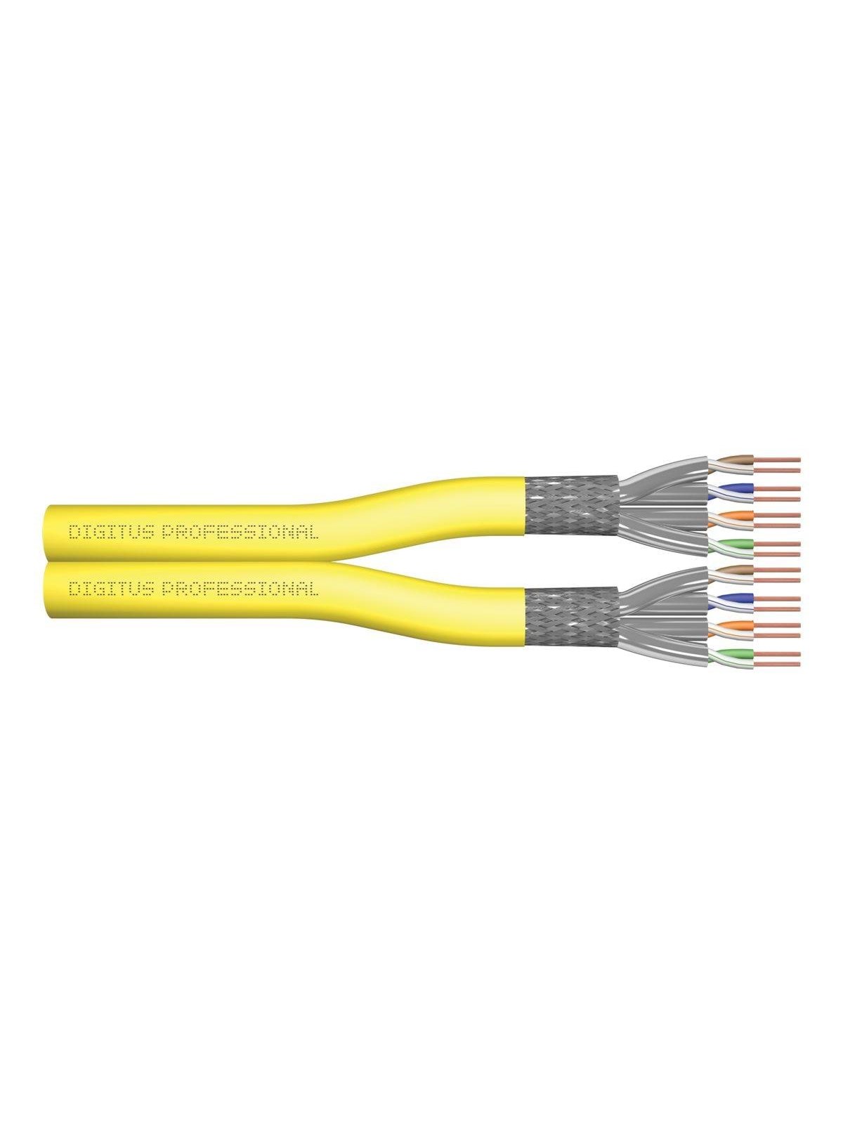 DIGITUS installation cable - 100 m - yellow RAL 1016 - Gelb - 100m