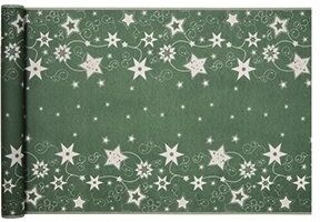 ASP-Holmblad Bordløber, Star Green, 40cm X 2,5m