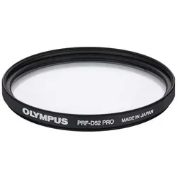 Olympus PRF-D52 PRO MFT Schutzfilter (für 9-18mm) (52 mm, Schutzfilter), Objektivfilter, Schwarz