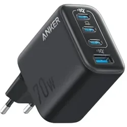 ANKER USB Ladegerät 4 Ports Zolo USB-A / 3x USB-C 70 W schwarz