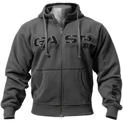 GASP - 1,2 LBS Hoodie - grau/greyL