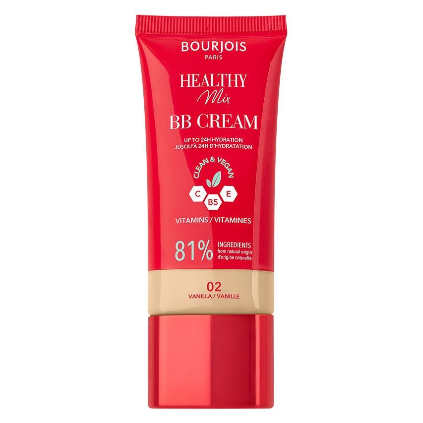 Bourjois Healthy Mix Clean & Vegan BB Cream (02 Vanilla, 30 ml) (52511203)