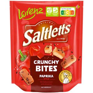 Lorenz Cracker Saltletts Crunchy Bites Paprika Style, 100 g