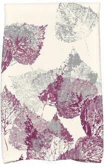 E by Design 18 x 30-inch Fall Memories Floral Print Hand Towel