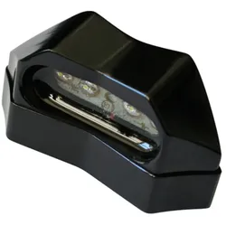 HIGHSIDER smart LED Kennzeichenbeleuchtung Schwarz (1Stck)