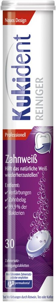 Kukident Zahnweiss Tabs