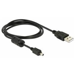 Delock USB-Kabel USB-Mini-B Stecker, USB-A Stecker 1.50 m Mehrfarbig 82113