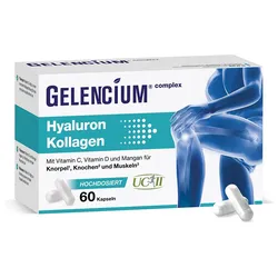 GELENCIUM Hyaluron Kollagen hochdos.Vitamin C Kps. 60 St