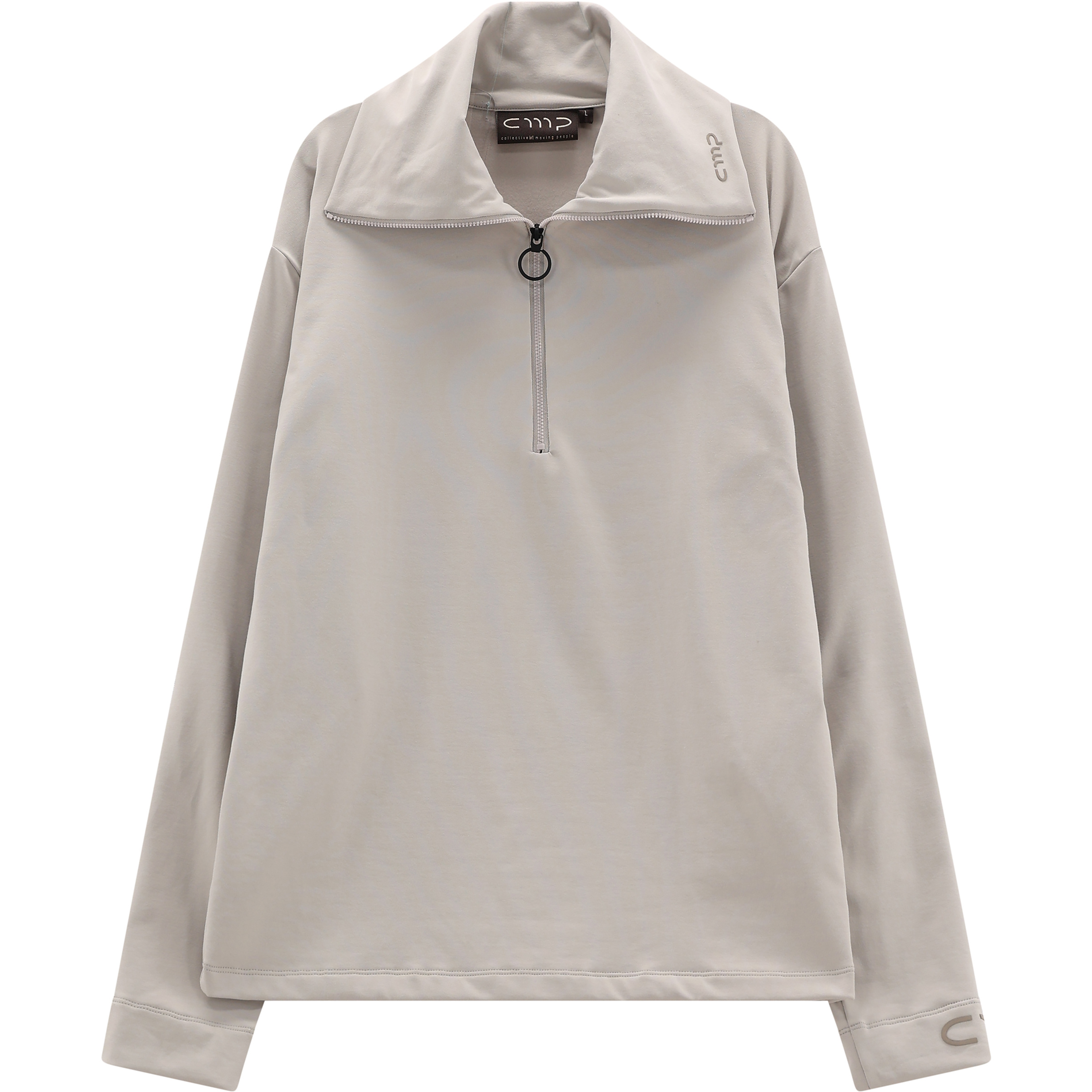 CMP Collective (of) Moving People Herren Pullover beige Größe M Trekking Elastisch